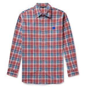 Appliquéd Checked Cotton-Flannel Shirt - Unisex
